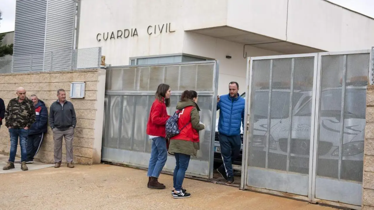 Cuartel Guardia Civil Quintanar del Rey. - EP