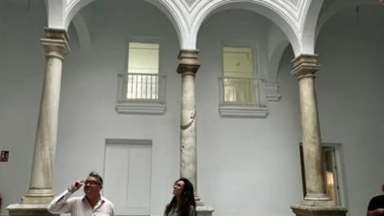 Paco Cano y Lola Cazalilla, en el futuro Museo del Carnaval. - VIVA