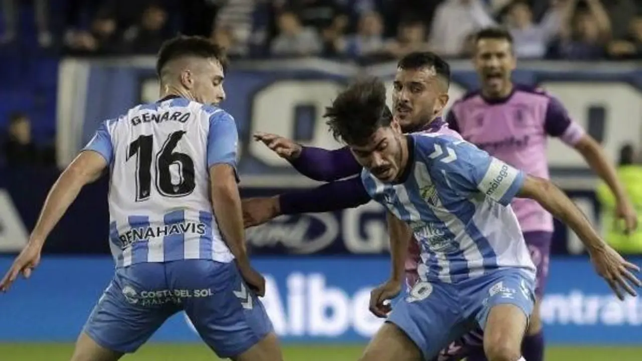 El M&aacute;laga no pudo concretar la remontada. - LALIGA
