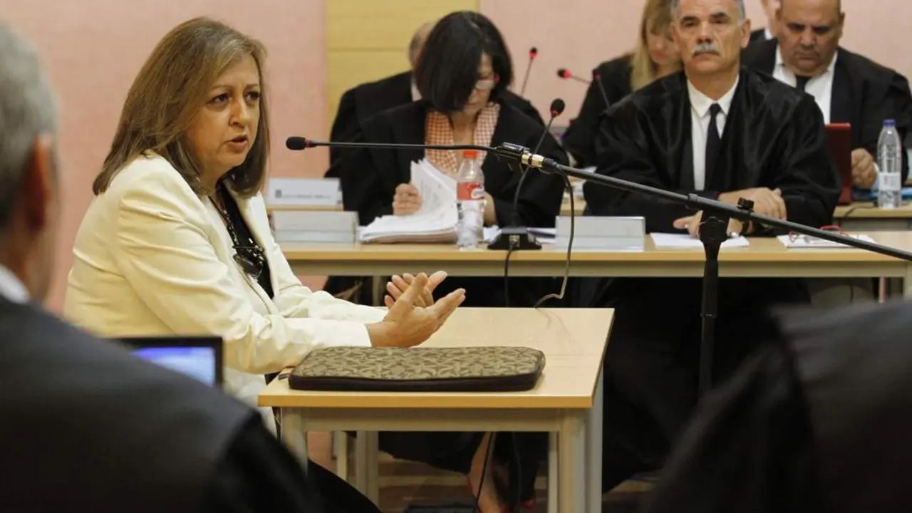 Villafranca declarando en otro juicio como testigo. - Europa Press