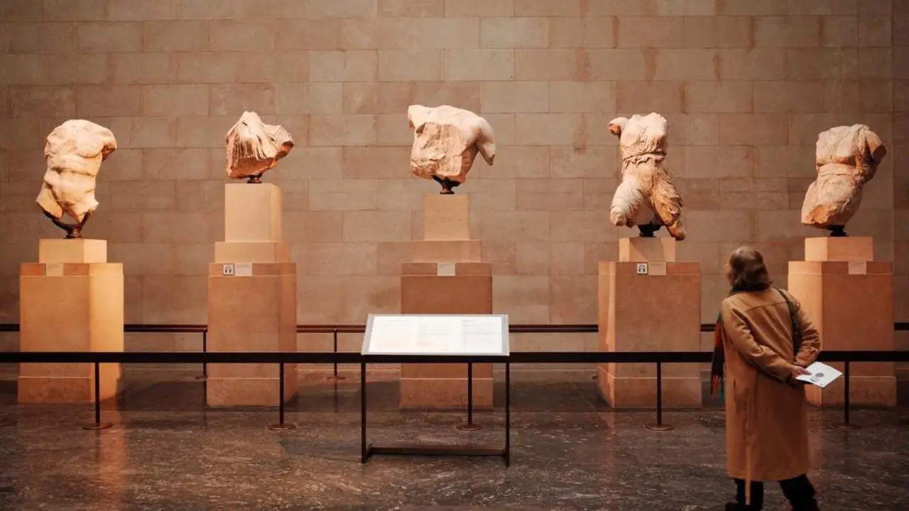 Esculturas griegas exhibidas en el British Museum de Londres. - ep