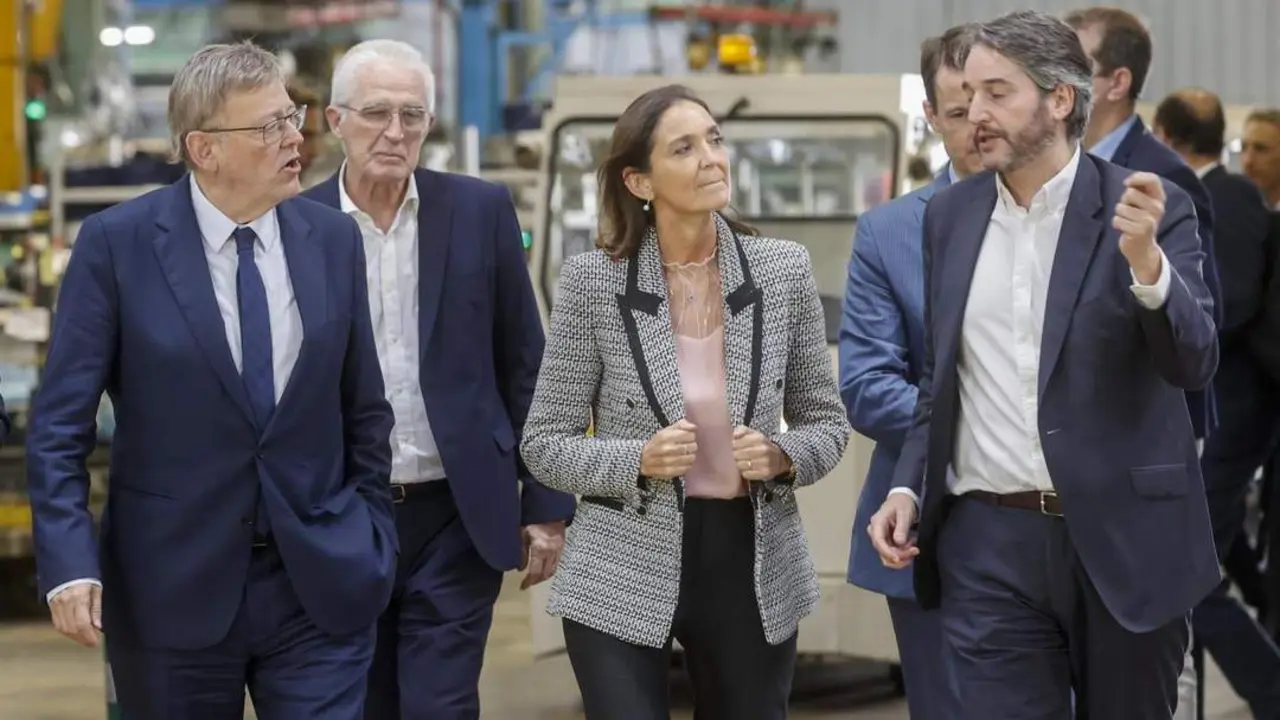 Reyes Maroto en su visita a Ford. - Kai FORSTERLING