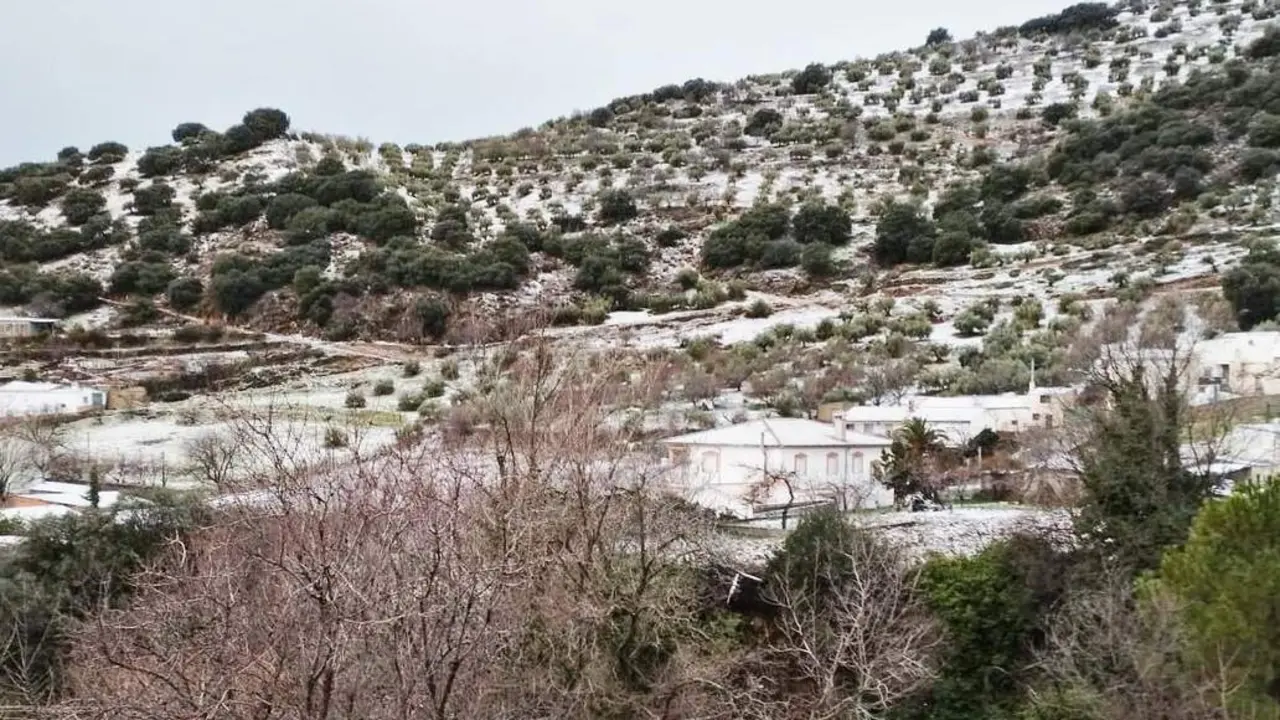 Nevada en Frailes.  - Mar&iacute;a Isabel Cano. 