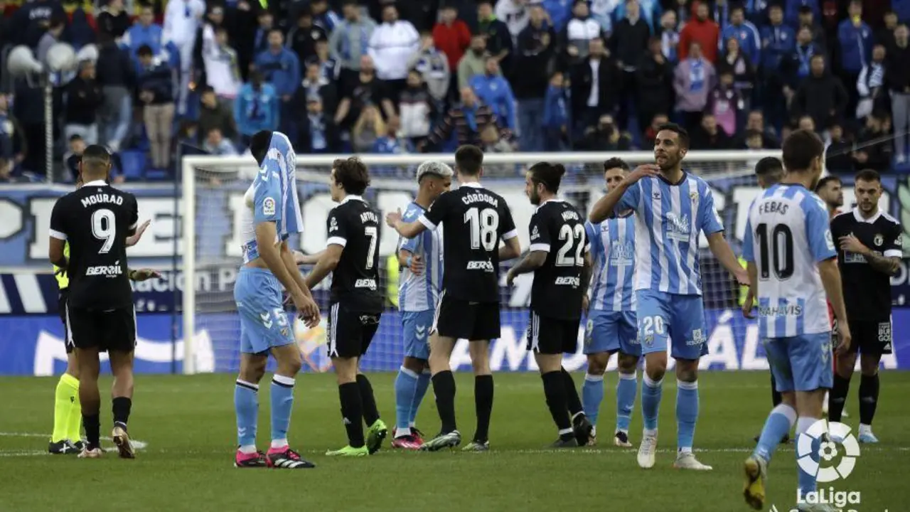 El M&aacute;laga CF, incapaz de amarrar el triunfo. - LALIGA