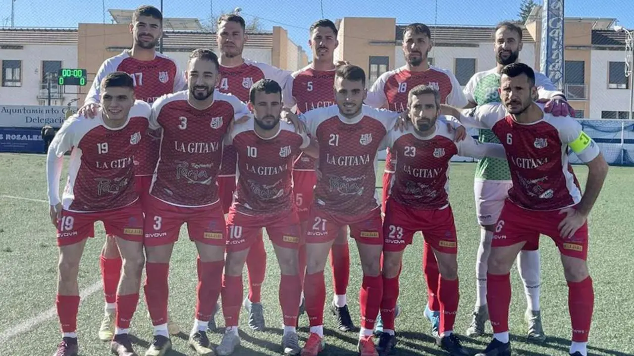 Once inicial que present&oacute; la UD Algaida en su visita al Castilleja - UDA