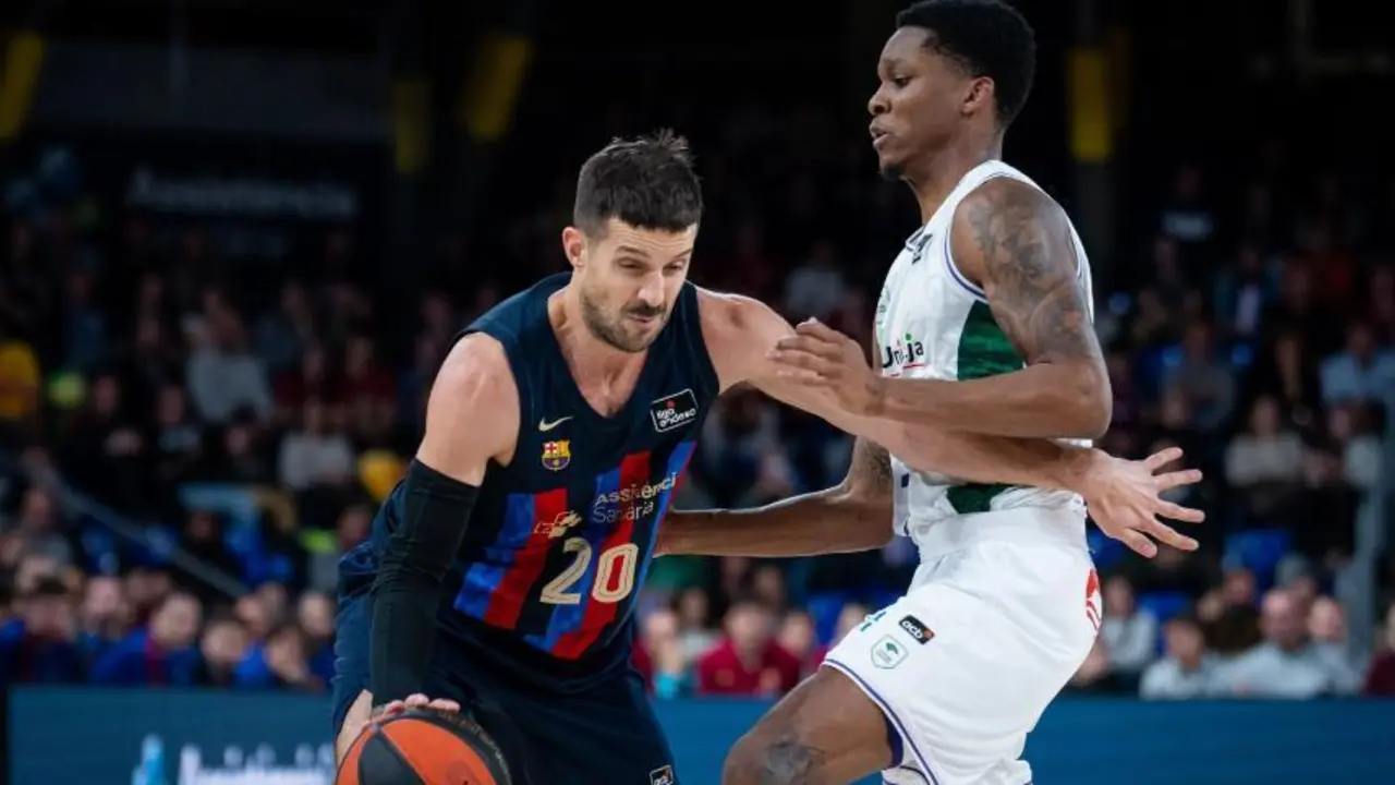 Laprovittola y Carter, en el &uacute;ltimo duelo liguero. - FCB