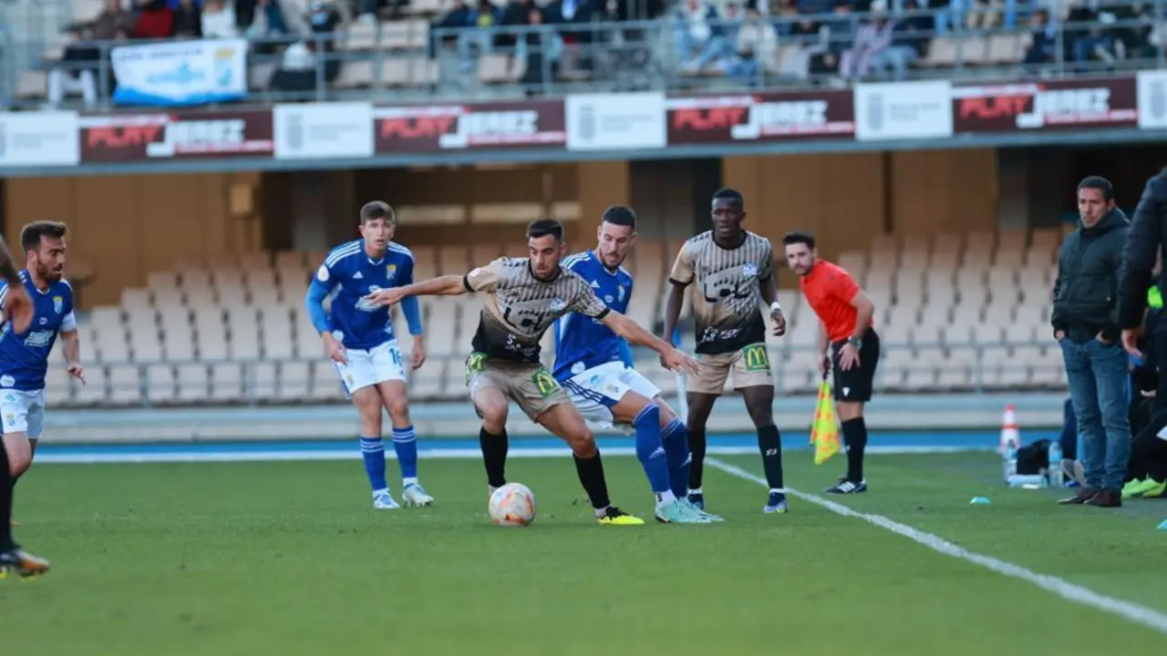 Imagen del partido del pasado domingo. - Cristo Garc&iacute;a