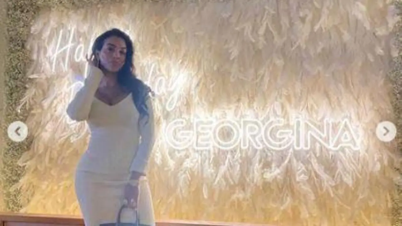 Georgina Rodr&iacute;guez en su cumplea&ntilde;os. - Instagram @georginagio