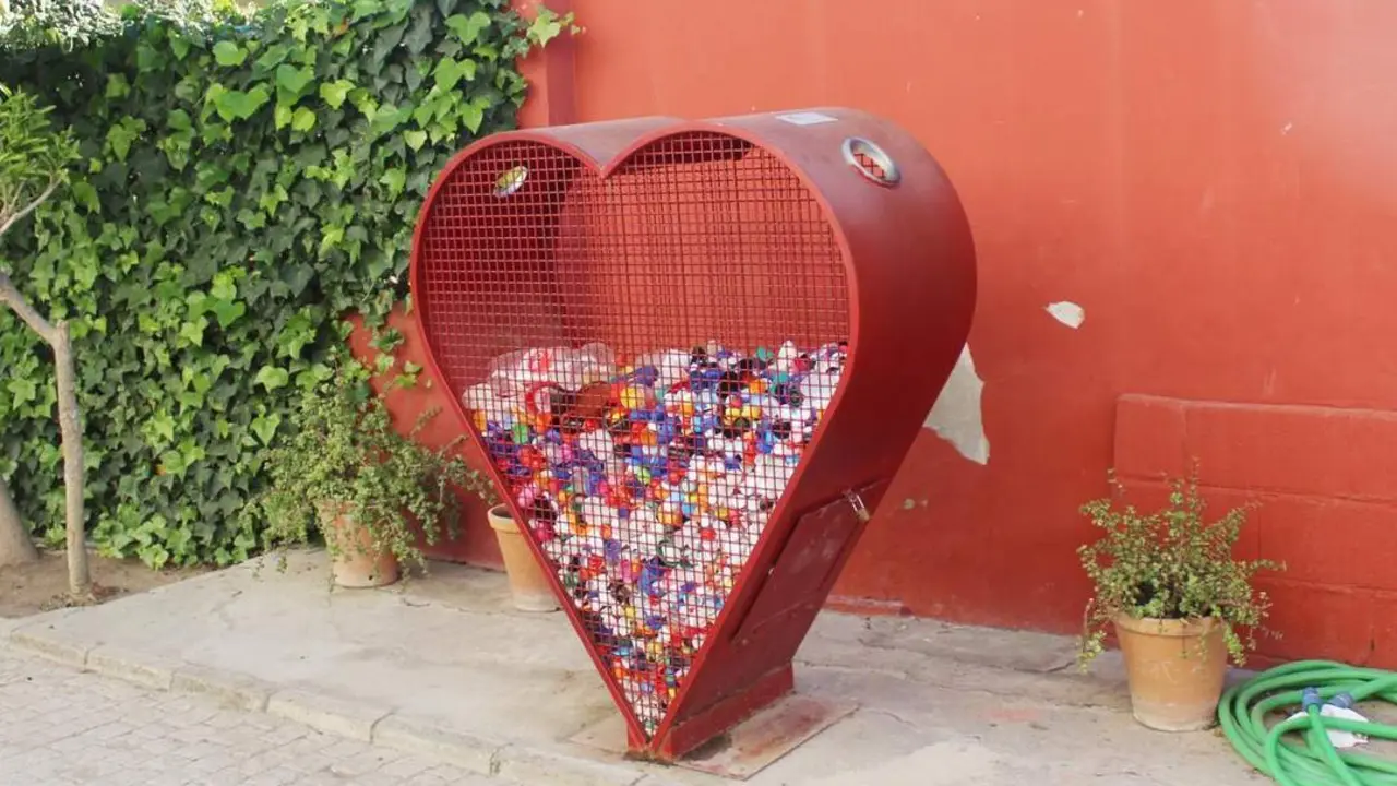 Aspecto que presentaba el Coraz&oacute;n Solidario de La Algaida d&iacute;as atr&aacute;s   - Ra&uacute;l J. Bustillos