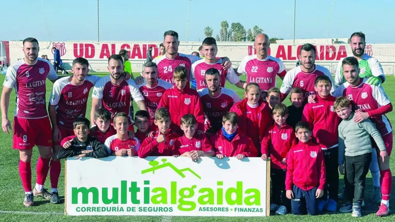 Once inicial de la UD Algaida ante El Viso en el Doro Stadium - UDA