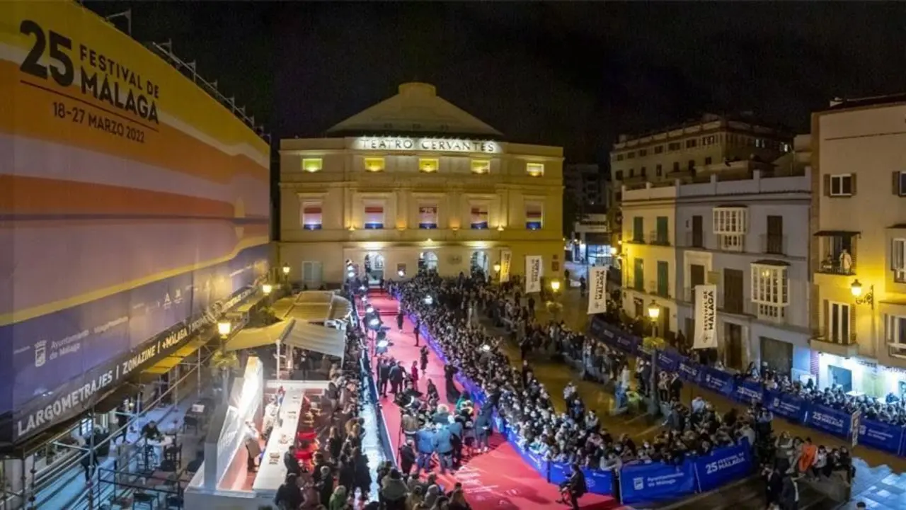 Imagen de archivo del Festival de Cine de M&aacute;laga. - EP