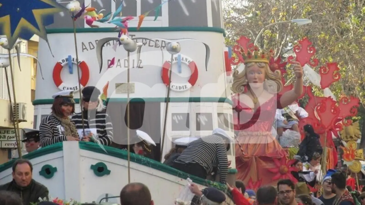 CABALGATA CARNAVAL EL PUERTO - F. GANAZA / A. &Iacute;&Ntilde;IGO