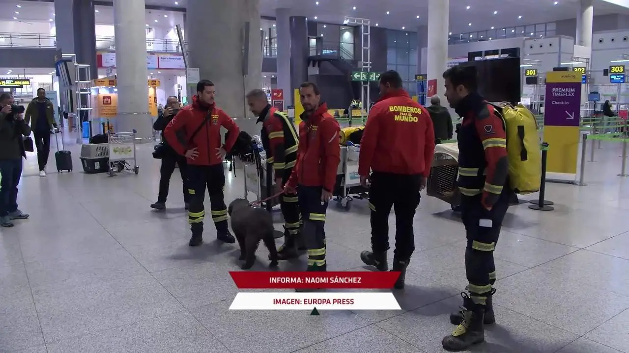 Rescate de personas tras el terremoto: Ocho bomberos de M&aacute;laga ya est&aacute;n camino de Turqu&iacute;a