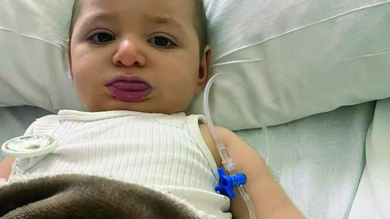 Imagen de Karim compartida en redes por su madre Arantxa Ortega. - 