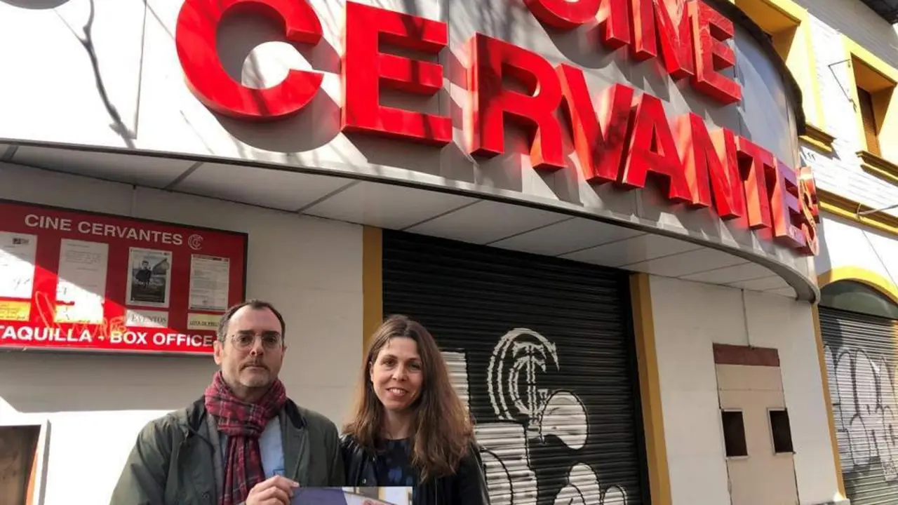 Los promotores de la iniciativa. - Plataforma Cervantes es cine