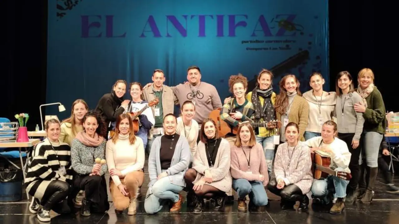 Integrantes de la Comparsa 