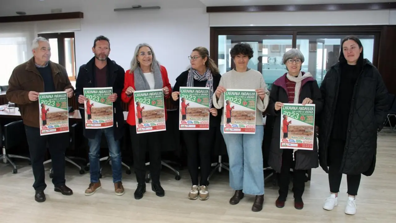 Presentaci&oacute;n de la campa&ntilde;a en el sal&oacute;n de plenos de Cartaya - VCO
