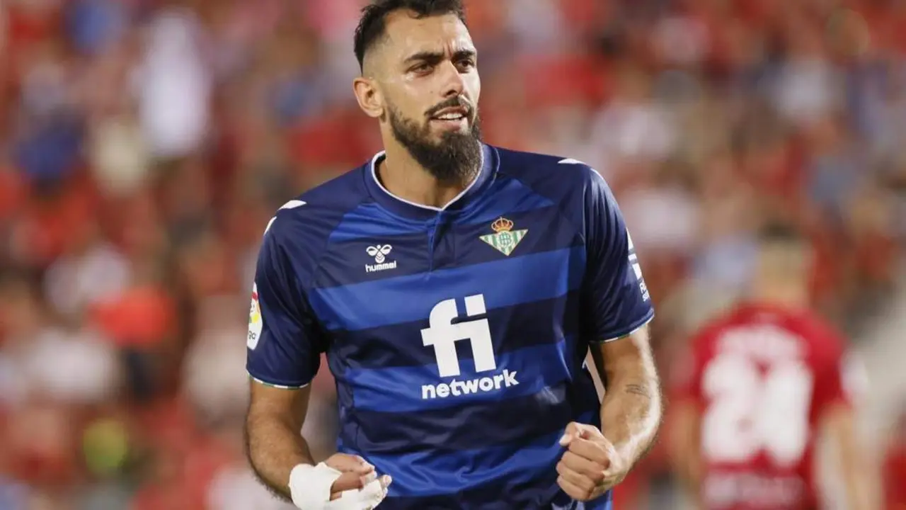 Gol de Borja Iglesias. - EFE