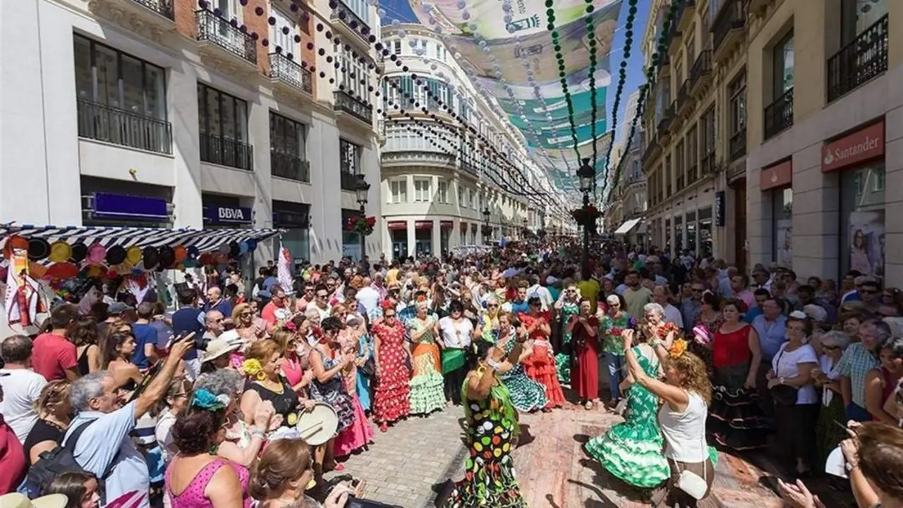 Imagen de archivo de la Feria malague&ntilde;a. - Europa Press