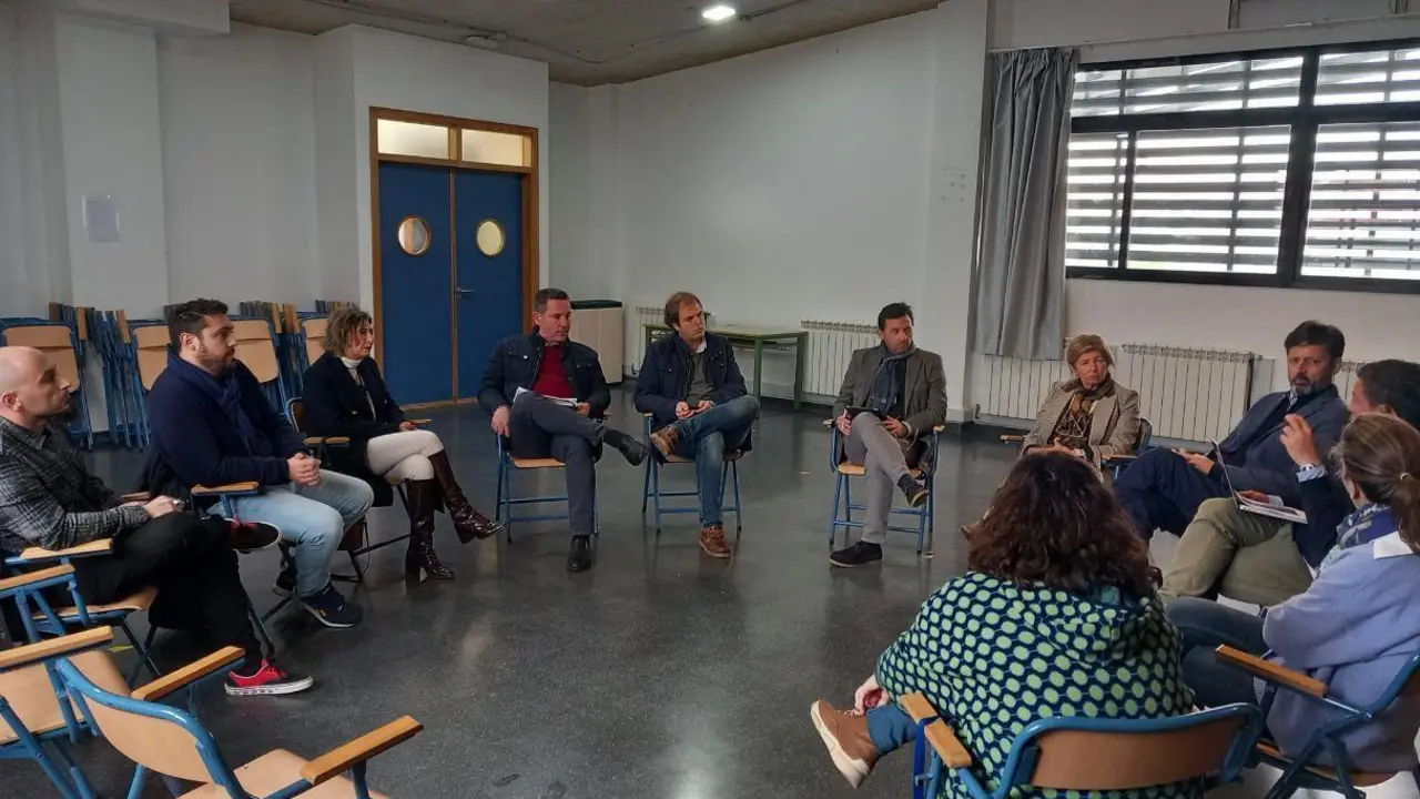 Visita de la Junta al CEE Virgen de la Esperanza, en Algeciras. - AI