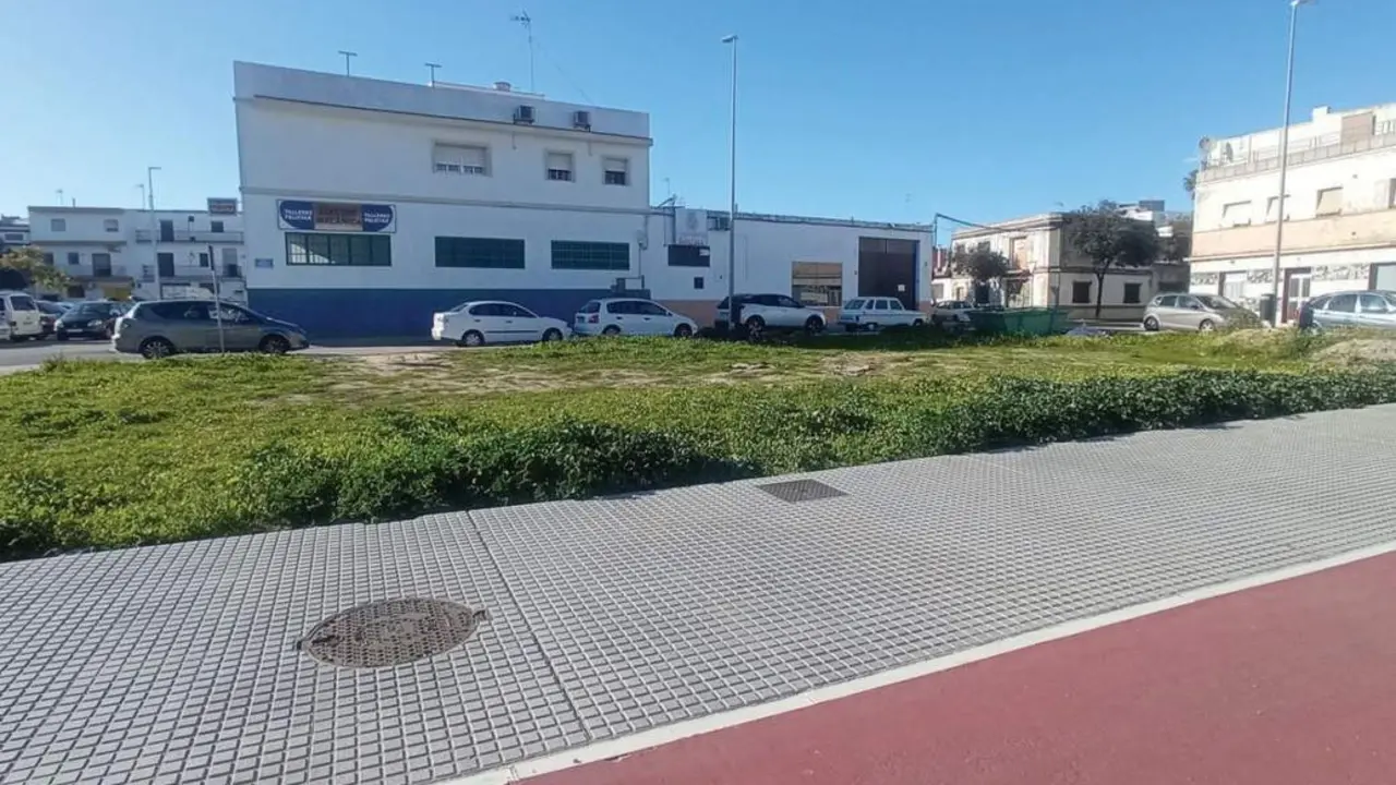 Una imagen de la parcela a punto de enajenarse.  - F.C.A.