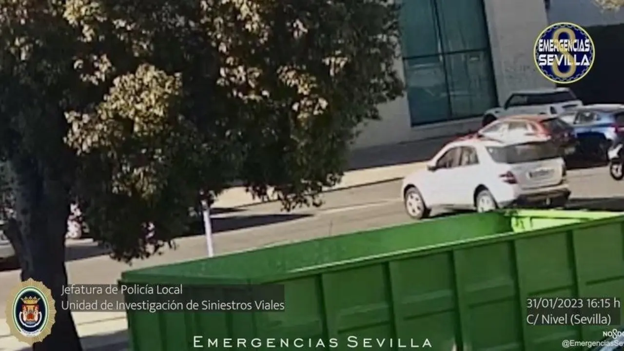 Calle Nivel, de Sevilla capital, donde se produjo el accidente. - EMERGENCIAS SEVILLA
