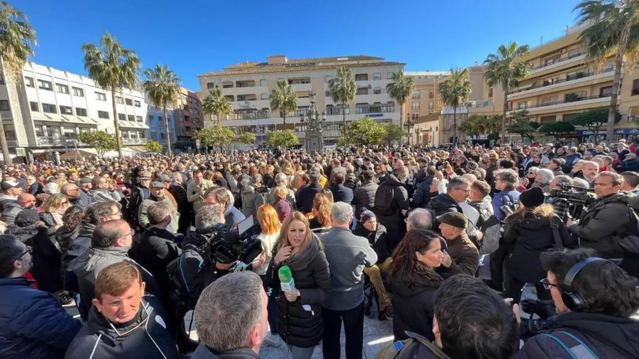 Concentraci&oacute;n en Algeciras. - A. B.