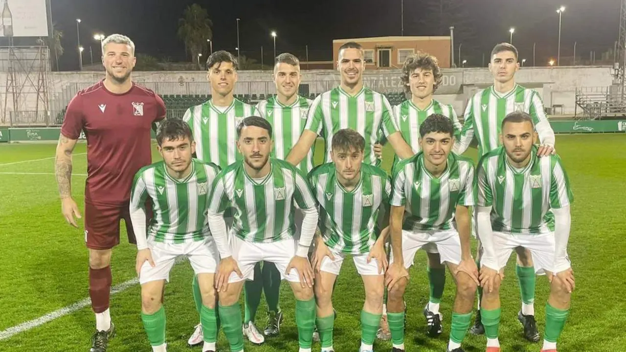 Once inicial que present&oacute; el Atl&eacute;tico Sanluque&ntilde;o B ante el Facinas - ASCF
