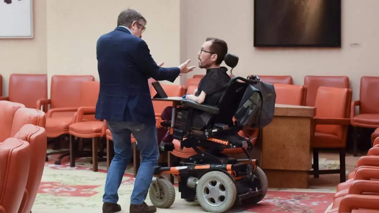 ATXI L&Oacute;PEZ y PABLO ECHENIQUE. - Europa Press