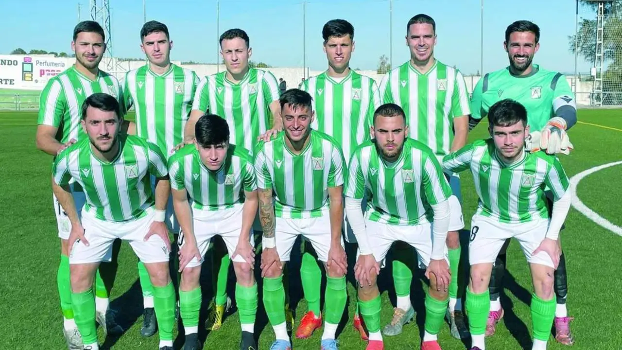 Once inicial que present&oacute; el Atl&eacute;tico Sanluque&ntilde;o B en Trebujena - ASCF