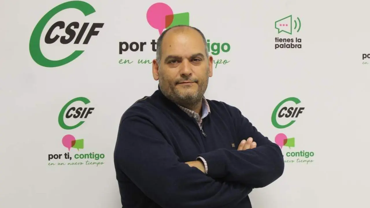  Francisco Javier Dom&iacute;nguez, presidente del sindicato en M&aacute;laga. - CSIF