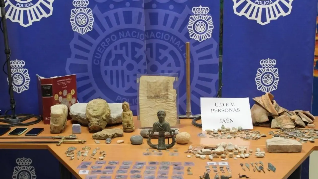 Piezas intervenidas en la operaci&oacute;n 'Fauno'. - Viva Ja&eacute;n.