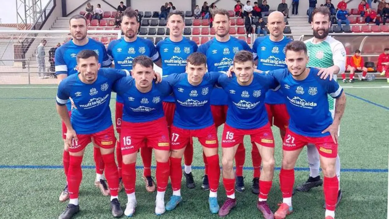Once inicial que present&oacute; la UD Algaida en Las Cabezas - UDA