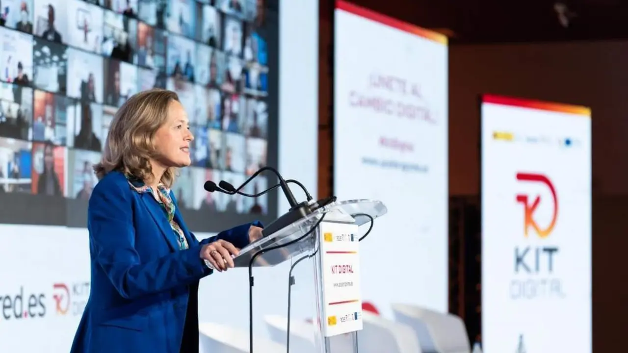 La vicepresidenta primera, Nadia Calvi&ntilde;o.  - MINISTERIO DE TRANSFORMACI&Oacute;N DIGITAL