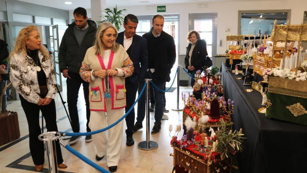 La alcaldesa de Cartaya, Pepa Gonz&aacute;lez Bayo, en la inauguraci&oacute;n - VCO