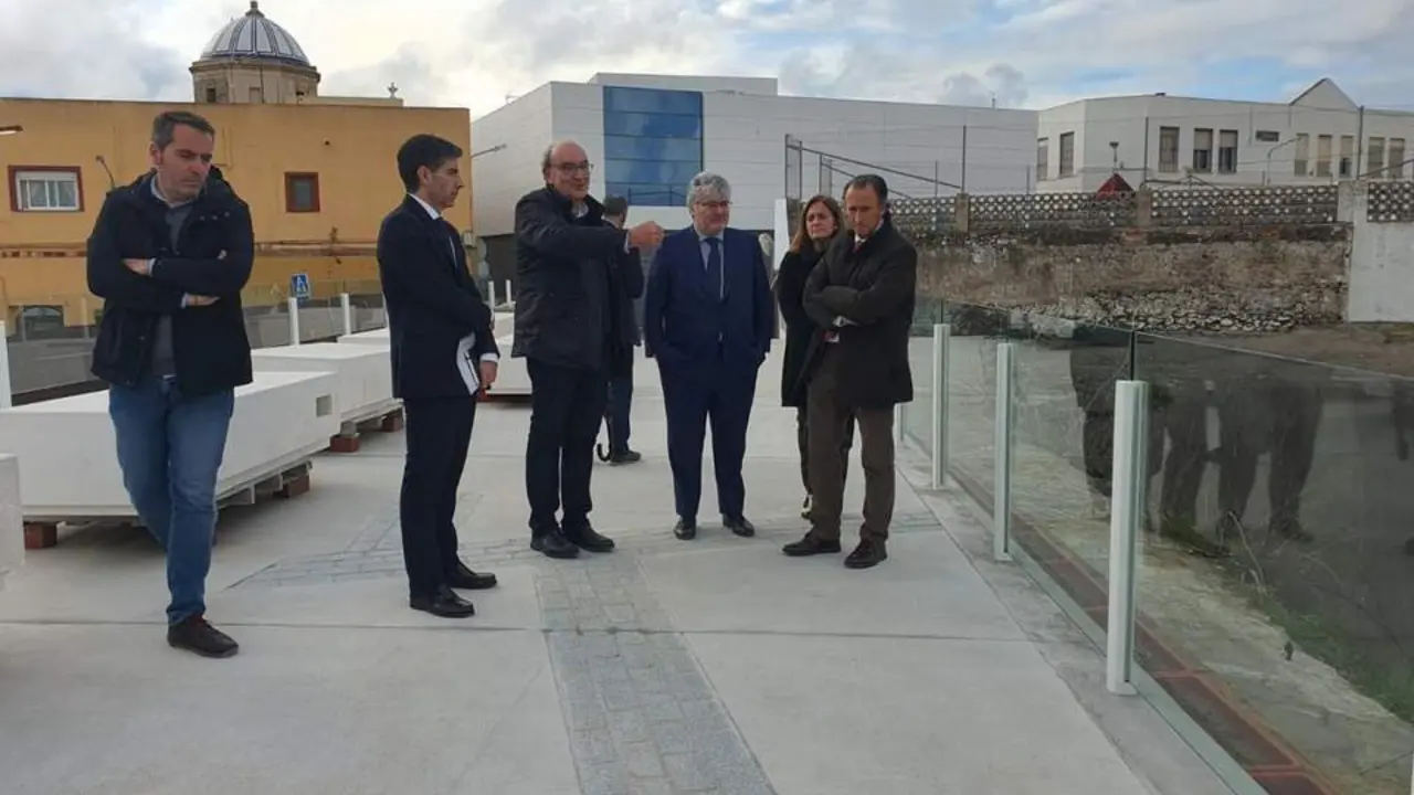 Pablo Garde en su visita a Nueva Gadeira - VIVA