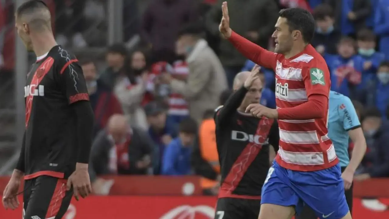 Gol de Jorge Molina. - EFE