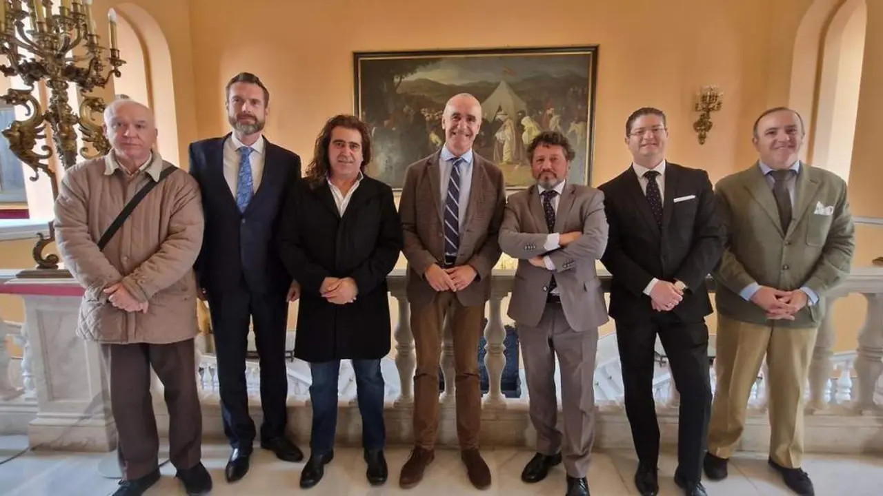 Cantores de Hispalis en el Ayuntamiento. - AYTO