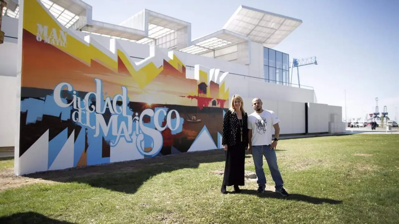 Mural de Manomatic. - 