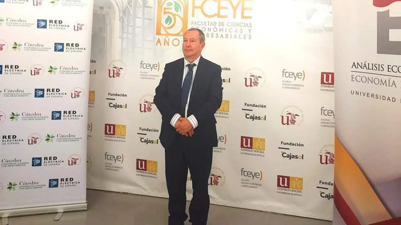 Antonio Moreno, presidente de la AGI, en Sevilla. - A. I.