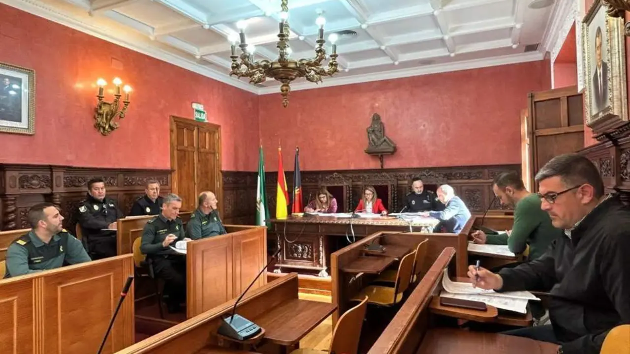 Junta Local de Seguridad celebrada este jueves en Ayamonte - VCO