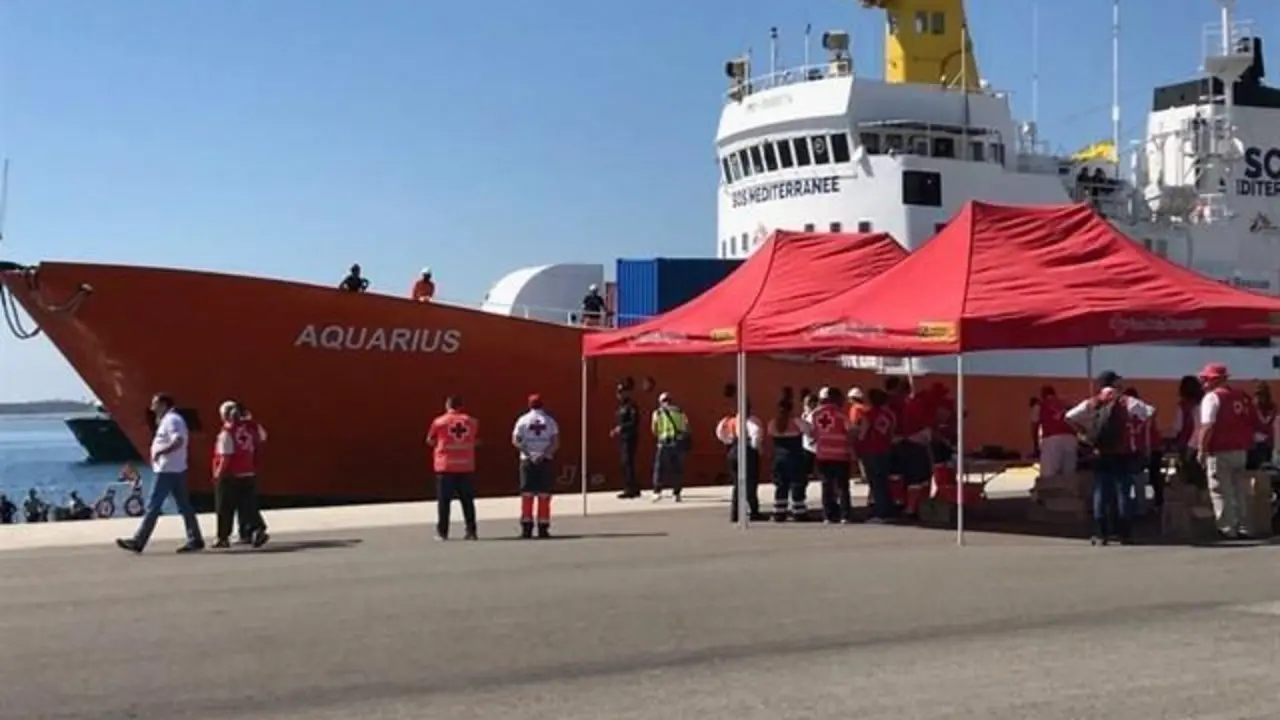 Aquarius. - Europa Press