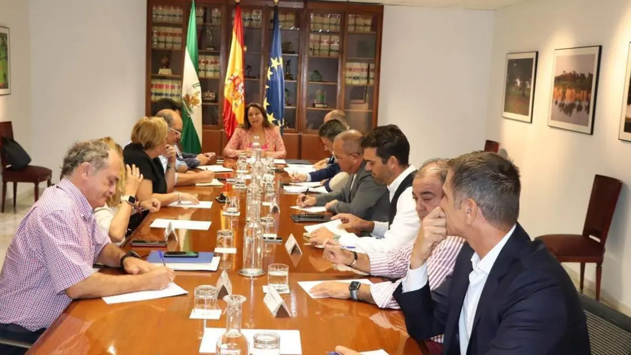 Imagen de la reuni&oacute;n. - J.A.