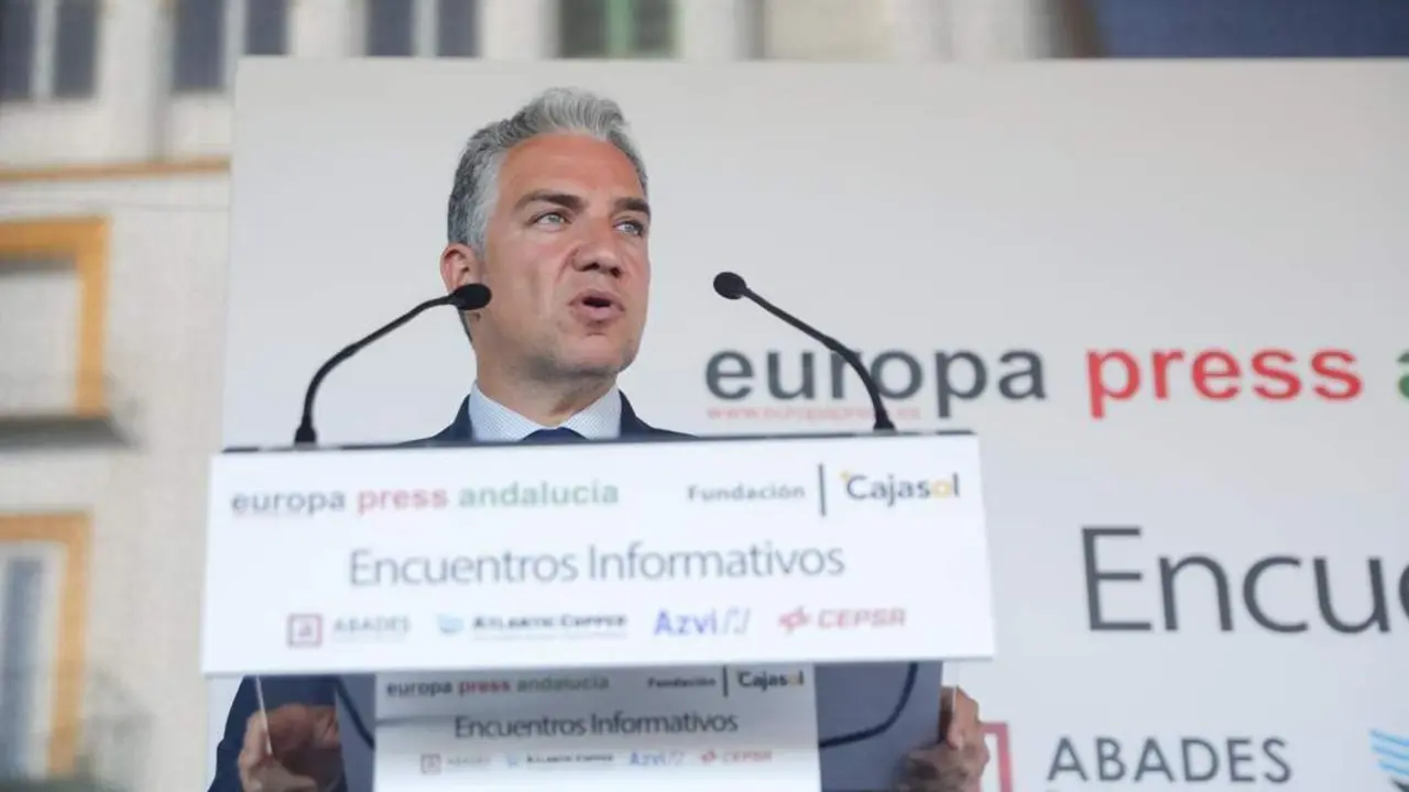 El coordinador del PP en Espa&ntilde;a, El&iacute;as Bendodo. - Mar&iacute;a Jos&eacute; L&oacute;pez - Europa Press