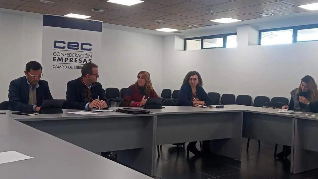 Reuni&oacute;n entre la Junta y la delegaci&oacute;n de la CEC en el Campo de Gibraltar. - AI