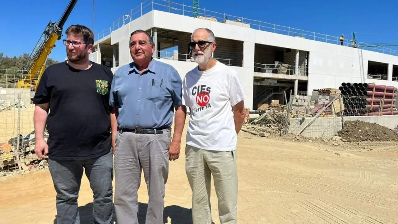 Visita al nuevo CIE de Algeciras. - A. B.