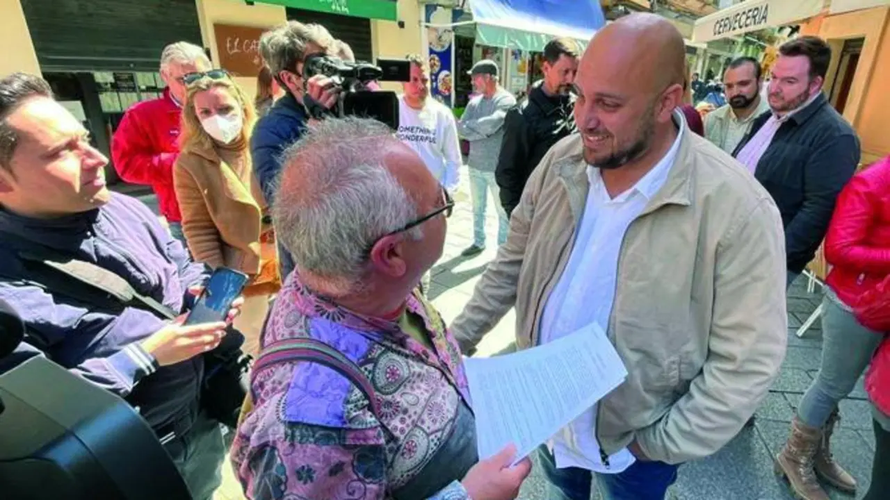 El candidato de Ahora C&aacute;diz a la Alcald&iacute;a, Eugenio Belgrano.   - viva