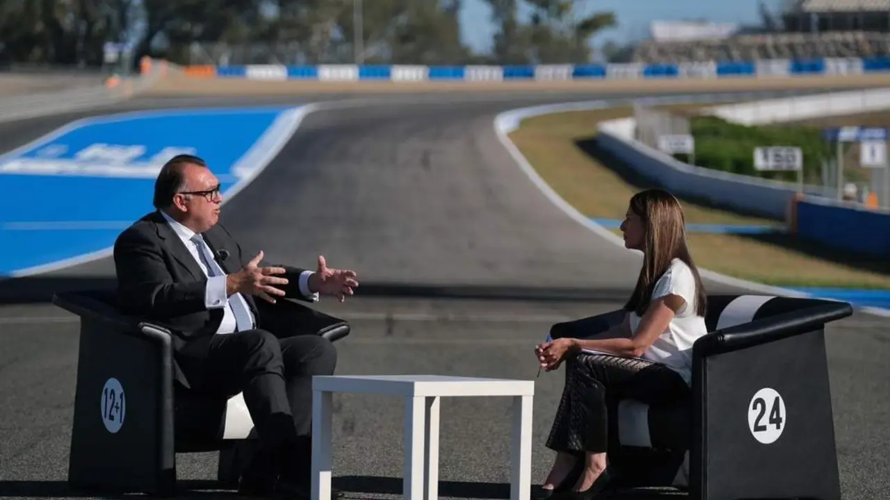 El consejero de Turismo, Arturo Bernal, invitado de 7TV en el Circuito - Circuito de Jerez