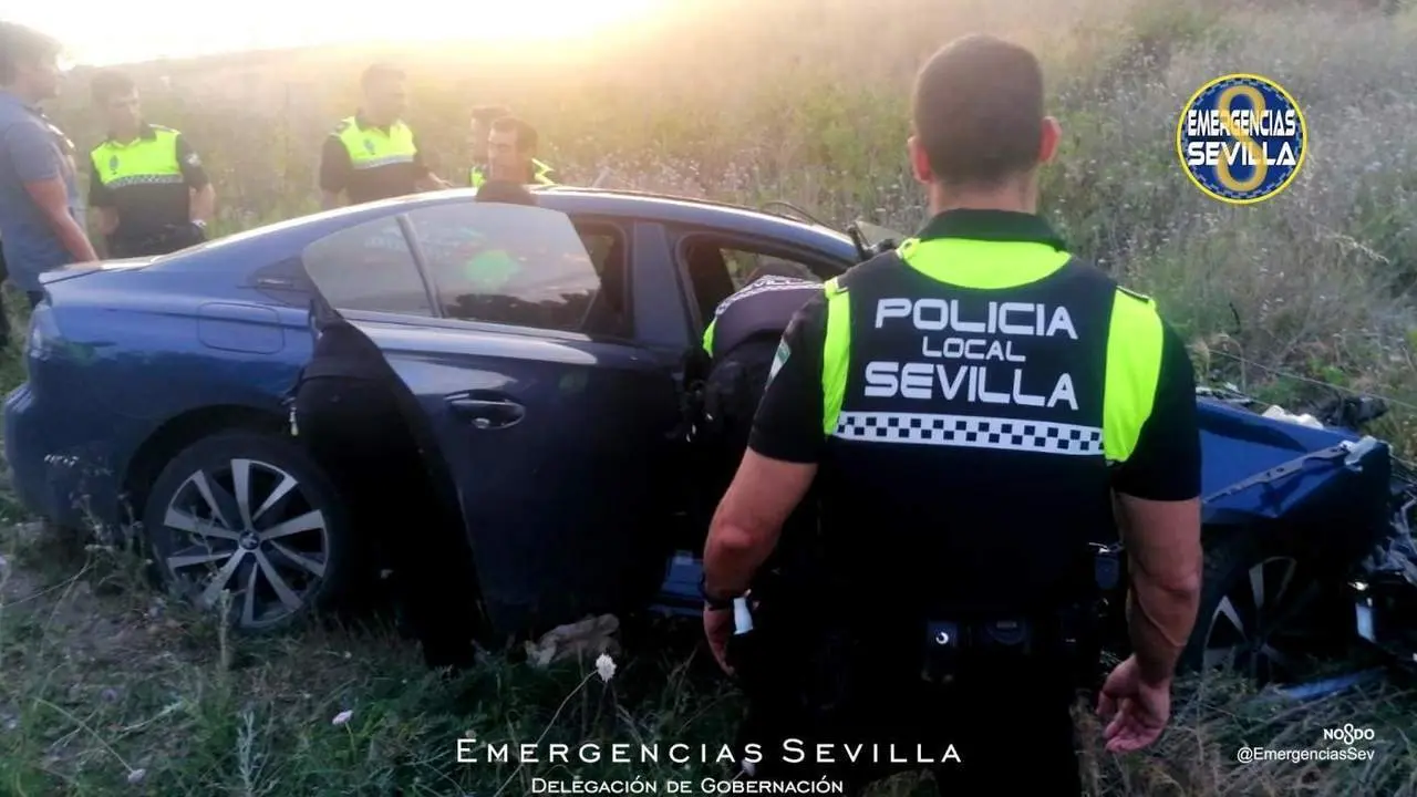 Detenido un conductor ebrio tras una arriesgada persecuci&oacute;n. - EMERGENCIAS SEVILLA