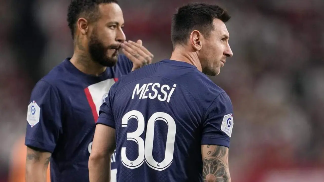 Neymar y Messi. - EFE